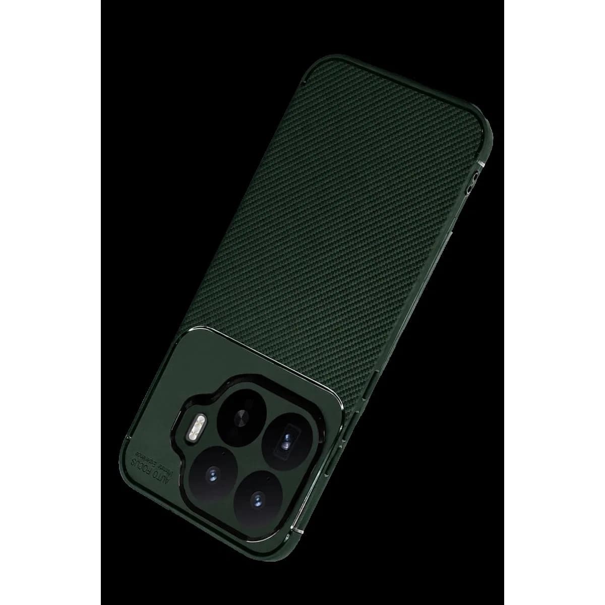 Xiaomi Mi 17t Auto Focus Karbon Kapak - Koyu Yeşil