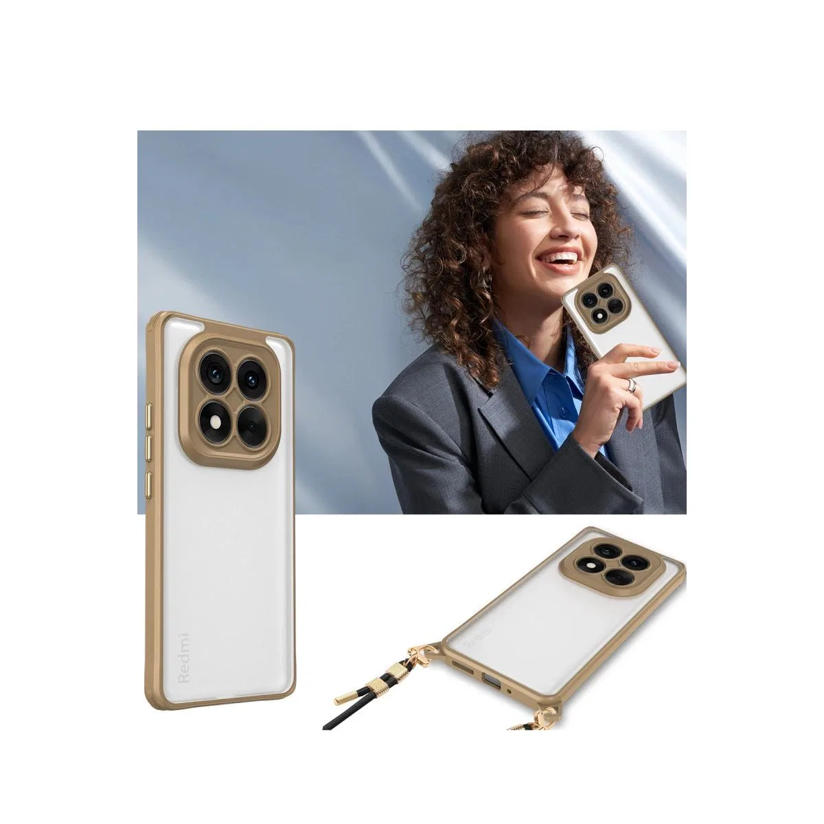 Xiaomi Redmi Note 14 Pro 4g Kılıf Penta Silikon Kılıf - Lacivert
