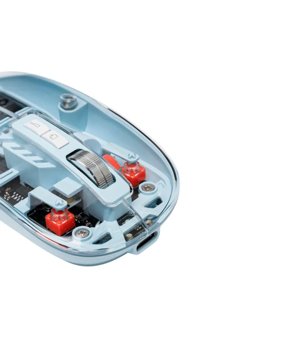Bluetooth 5. 2 Destekli Mavi Pilli Kablosuz Mouse Yeni Nesil