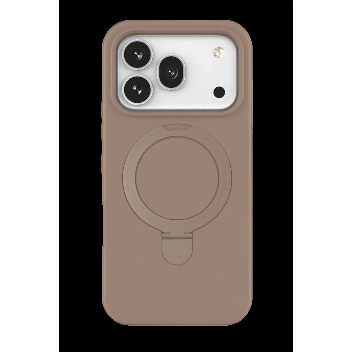 Huawei Honor 600 Pro Regal Magsafe Standlı Kapak - Çöl Titanyum