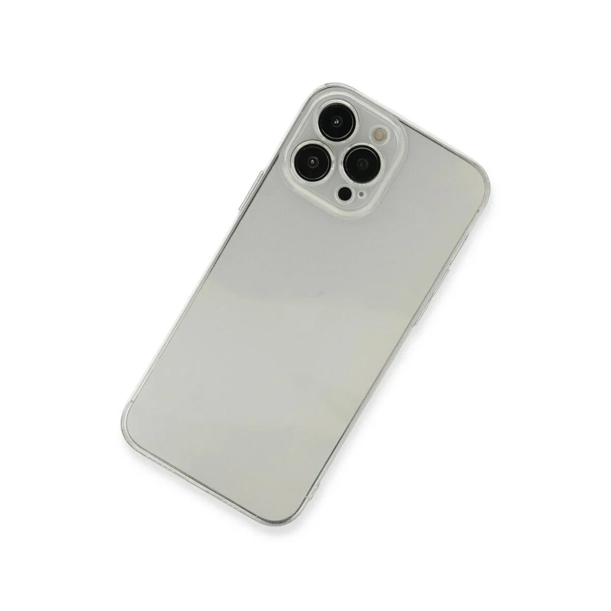 Apple İphone 13 Pro Kılıf Fly Lens Silikon - Şeffaf
