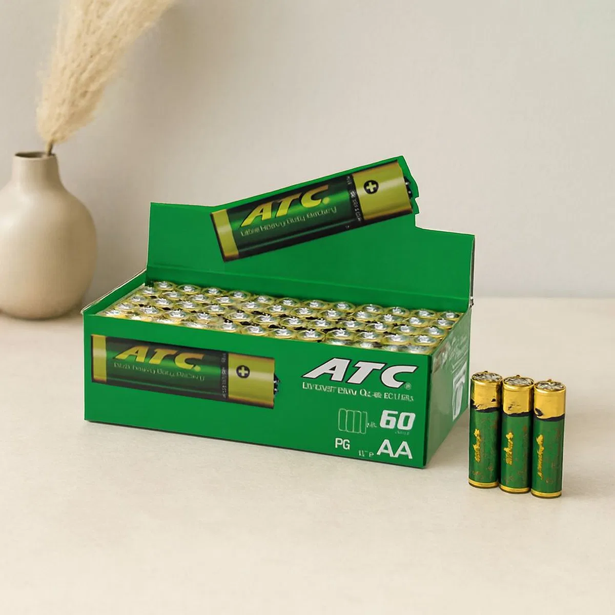 AA Kalem Pil 1. 5V Alkalin ( 60 Adet )