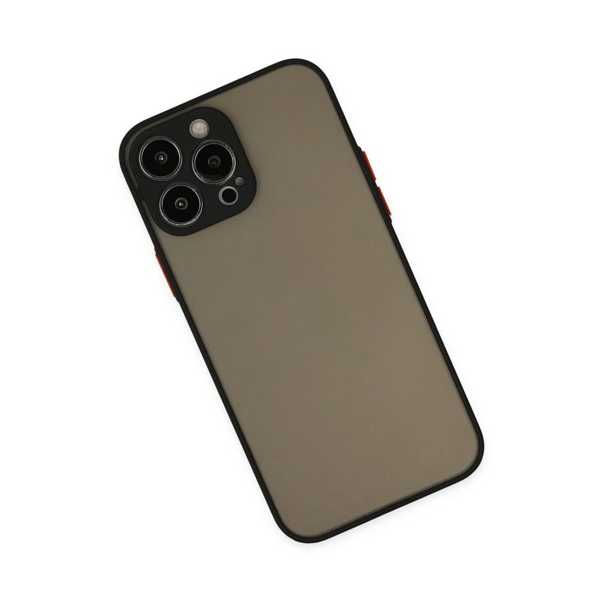 Apple İphone 15 Pro Max Kılıf Montreal Silikon Kapak - Siyah