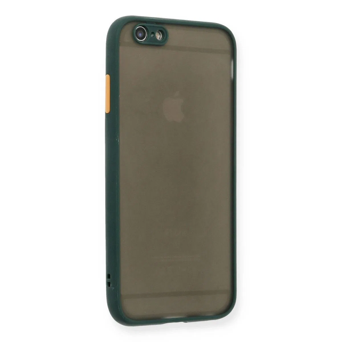 Apple İphone 6 Kılıf Montreal Silikon Kapak - Yeşil