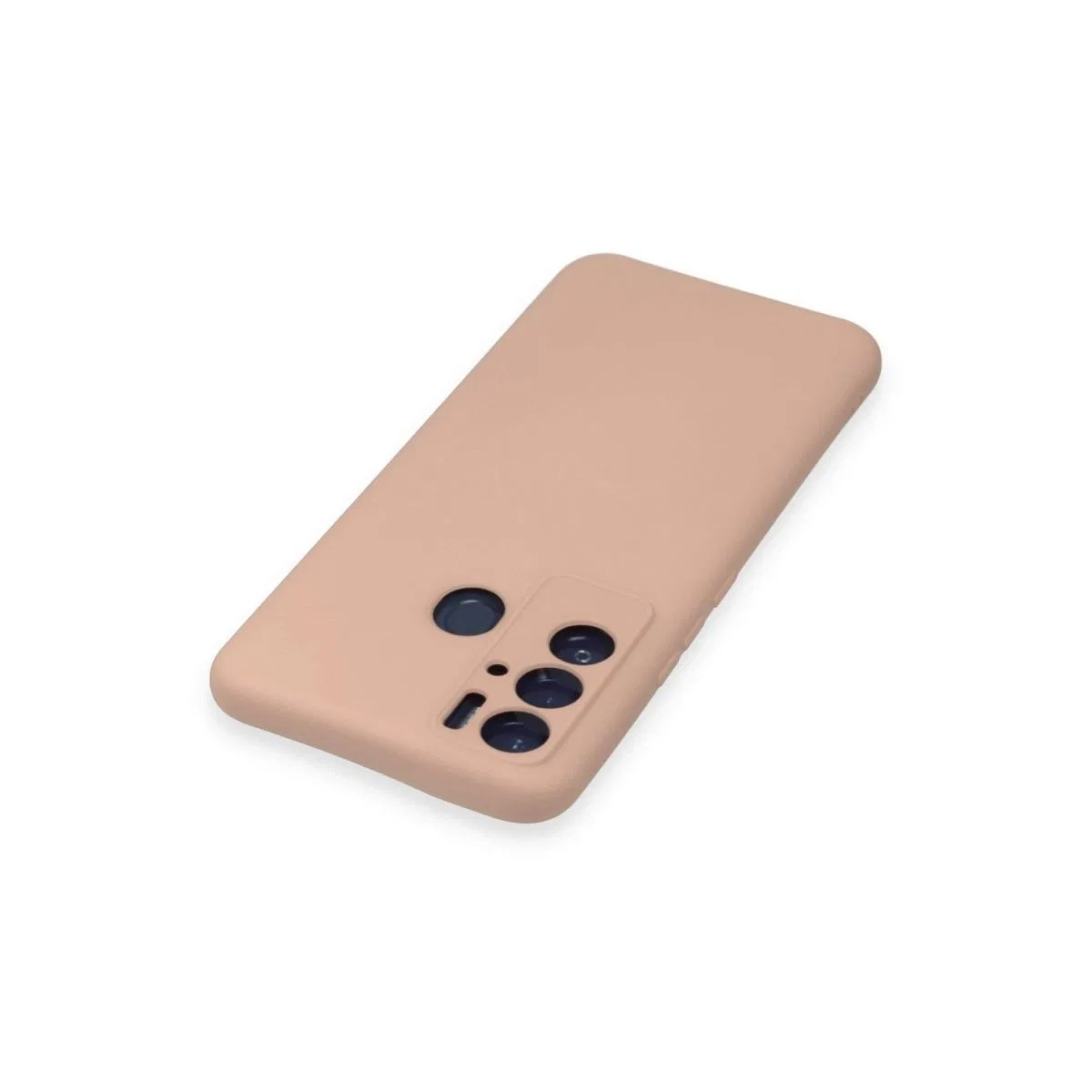 Tecno Pova Neo Kılıf Nano İçi Kadife Silikon - Pudra