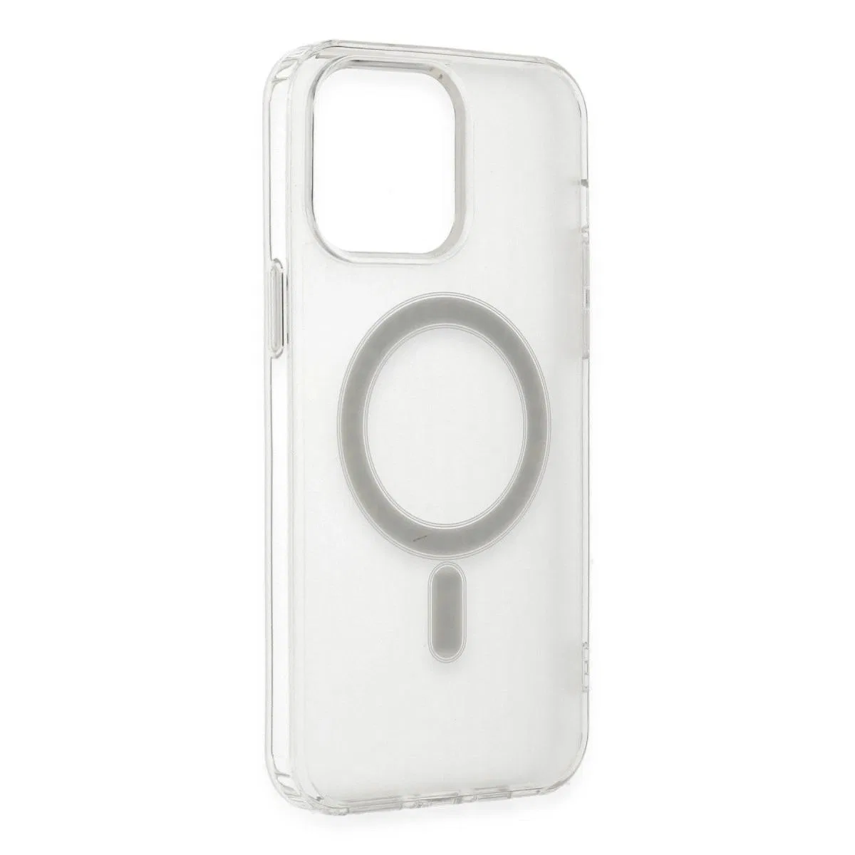 Apple İphone 14 Pro Kılıf Matte Şeffaf Magneticsafe - Şeffaf