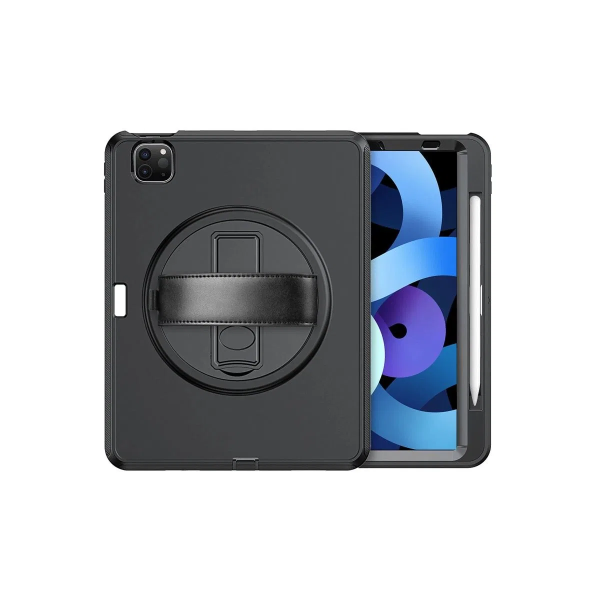 Apple İpad Pro 11 (2018) Kılıf Hand Strap Tablet Kılıfı - Siyah