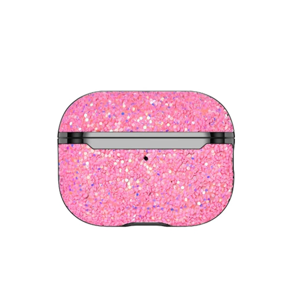 Onegif Apple Airpods 2 (2. nesil) Bright Simli Airpods Kapak - Pembe