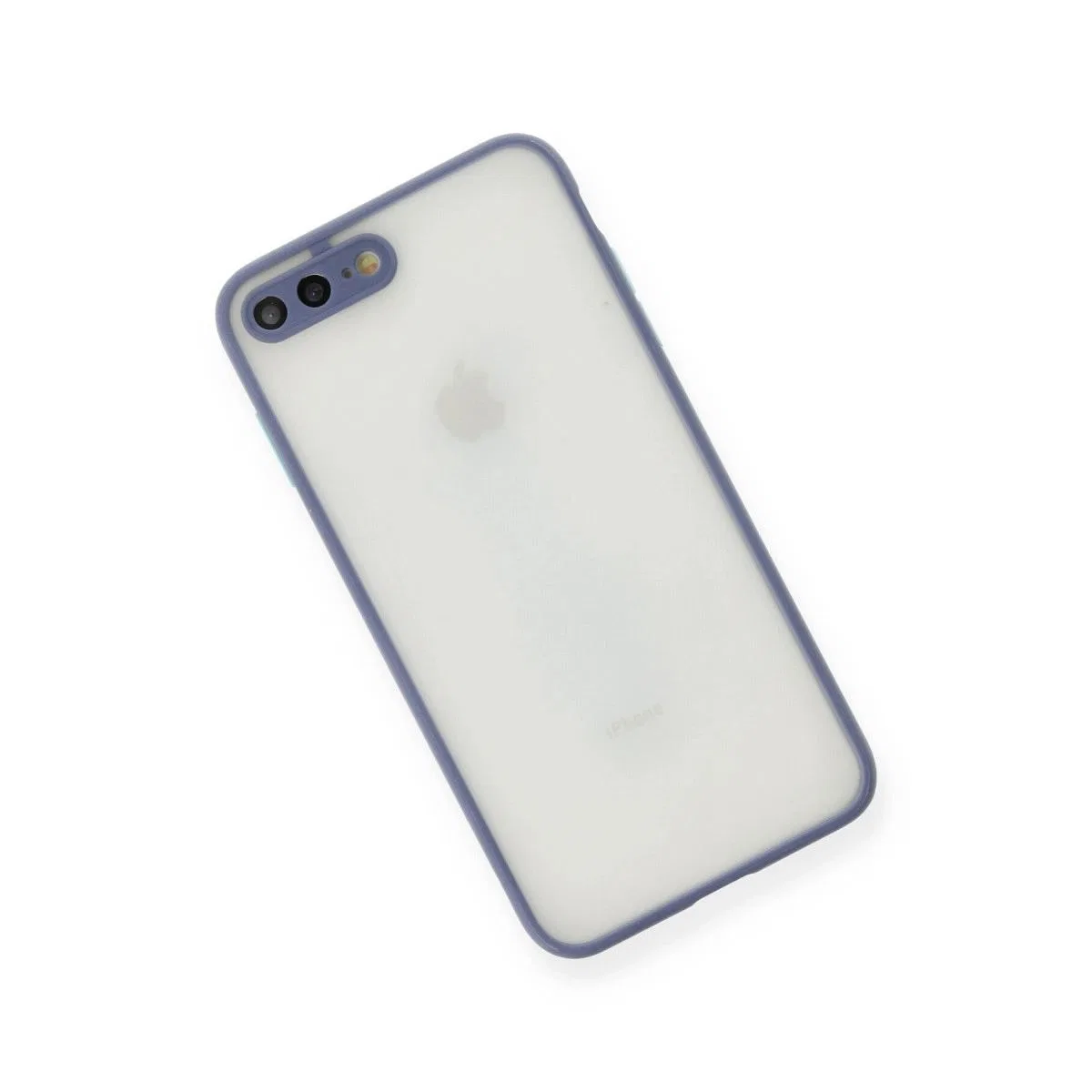 Apple İphone 7 Plus Kılıf Montreal Silikon Kapak - Gri