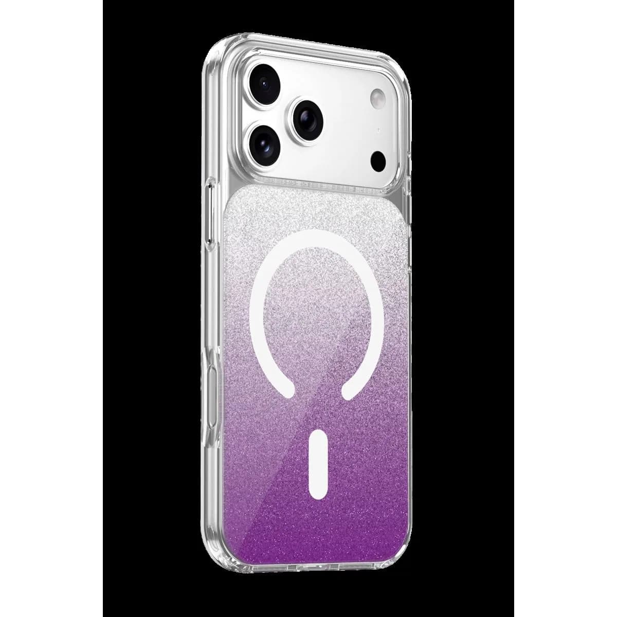 Onegif Apple İphone 17 Pro Max Sora Simli Magsafe Kapak - Mor