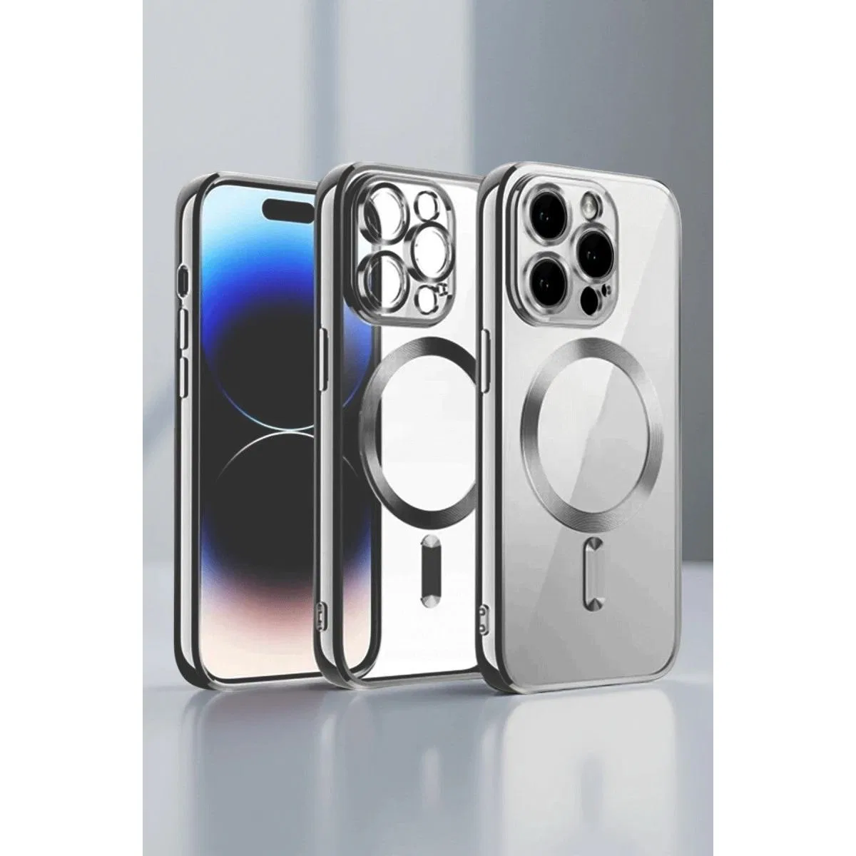 Apple İphone 14 Pro Kılıf Kross Magneticsafe Kapak - Mor