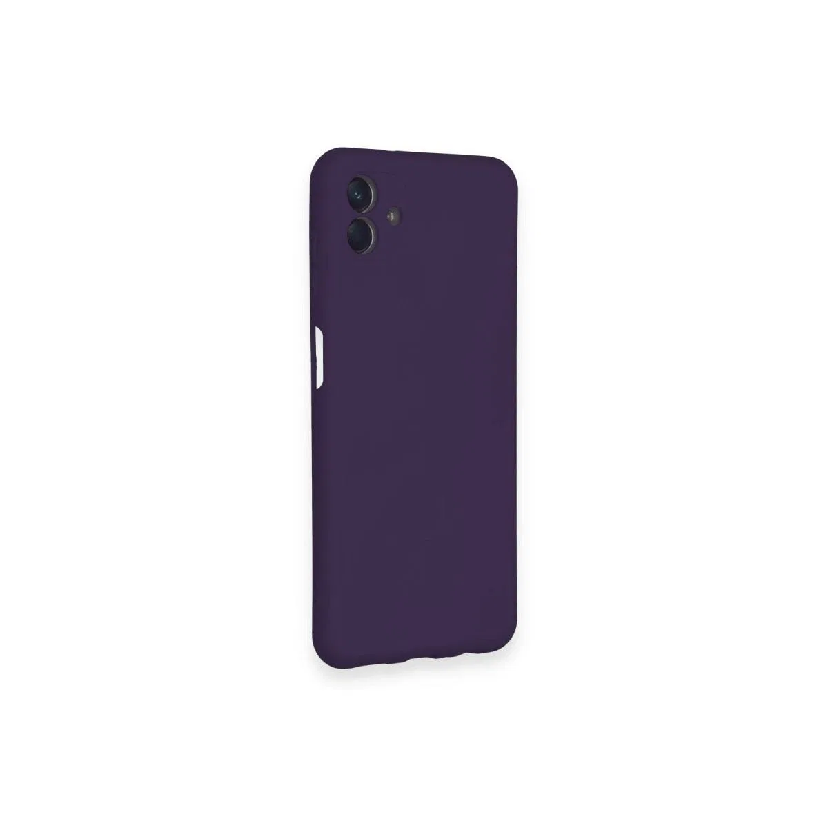 Samsung Galaxy A04 Kılıf Nano İçi Kadife Silikon - Mor