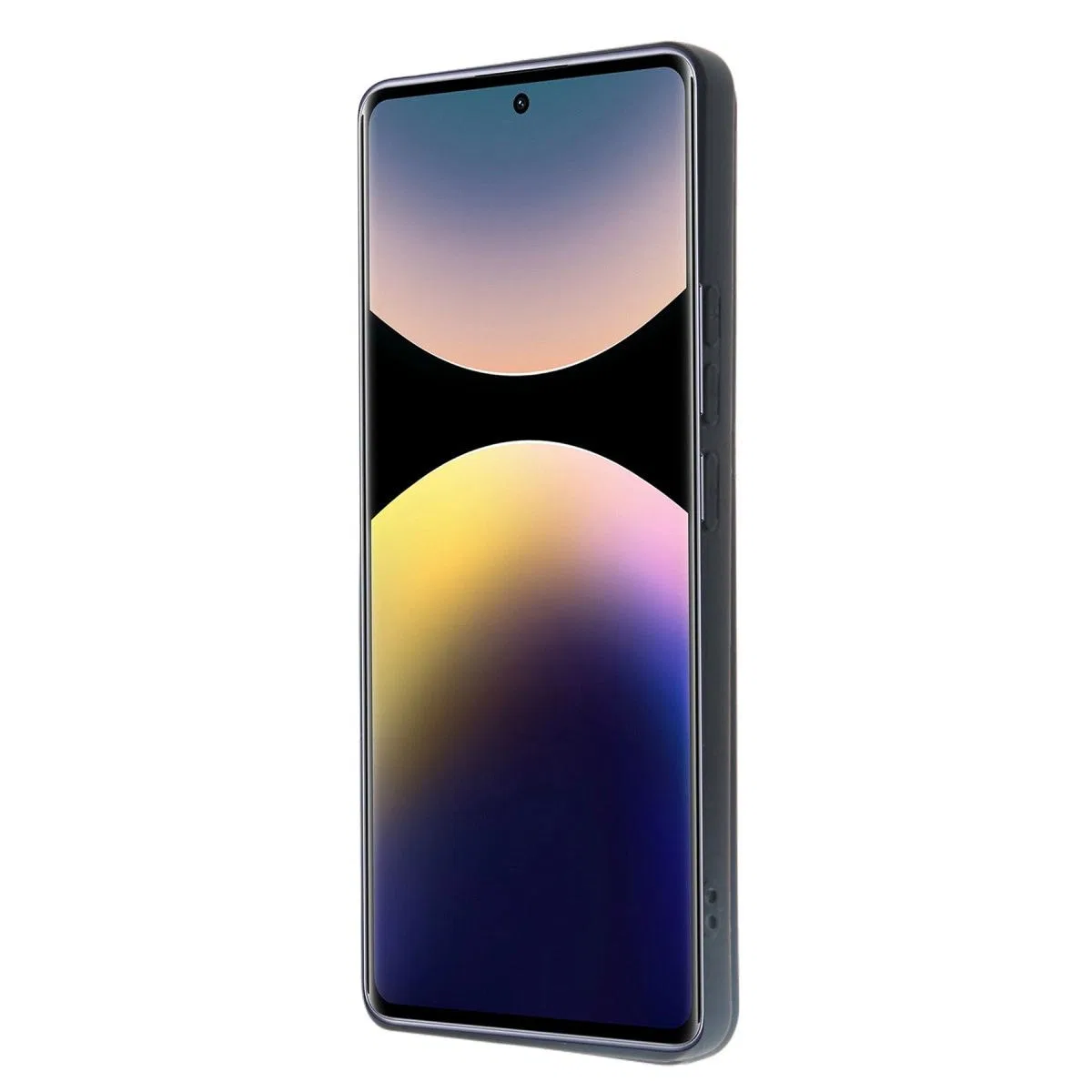 Xiaomi Redmi Note 14 Pro 4g Kılıf Sara Kartvizitli Deri Kılıf - Siyah