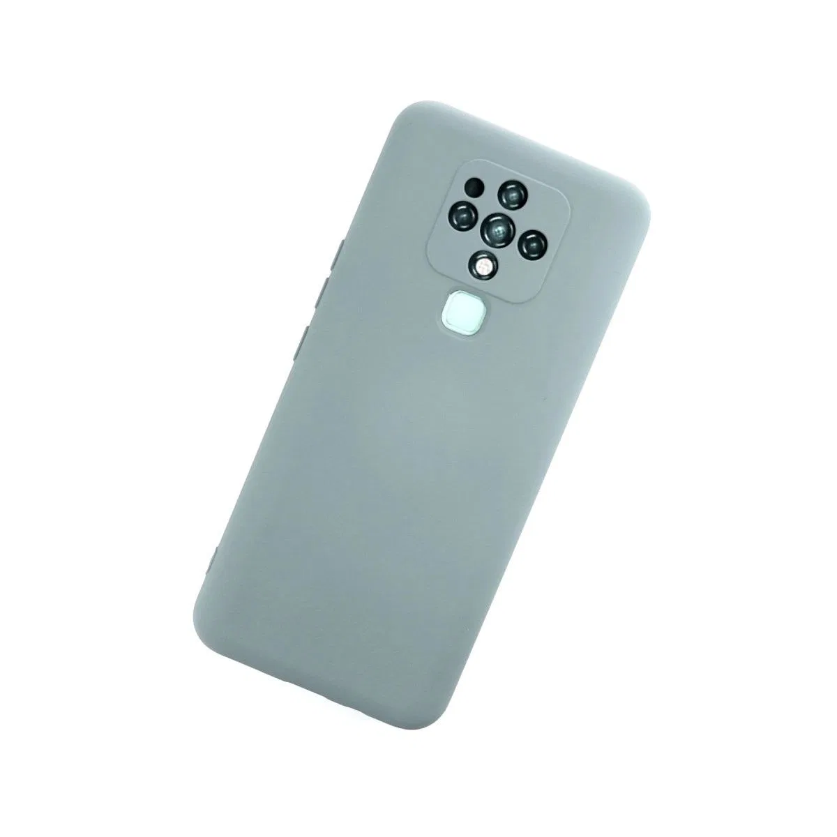 Tecno Camon 16 Kılıf Nano İçi Kadife Silikon - Buz Mavisi