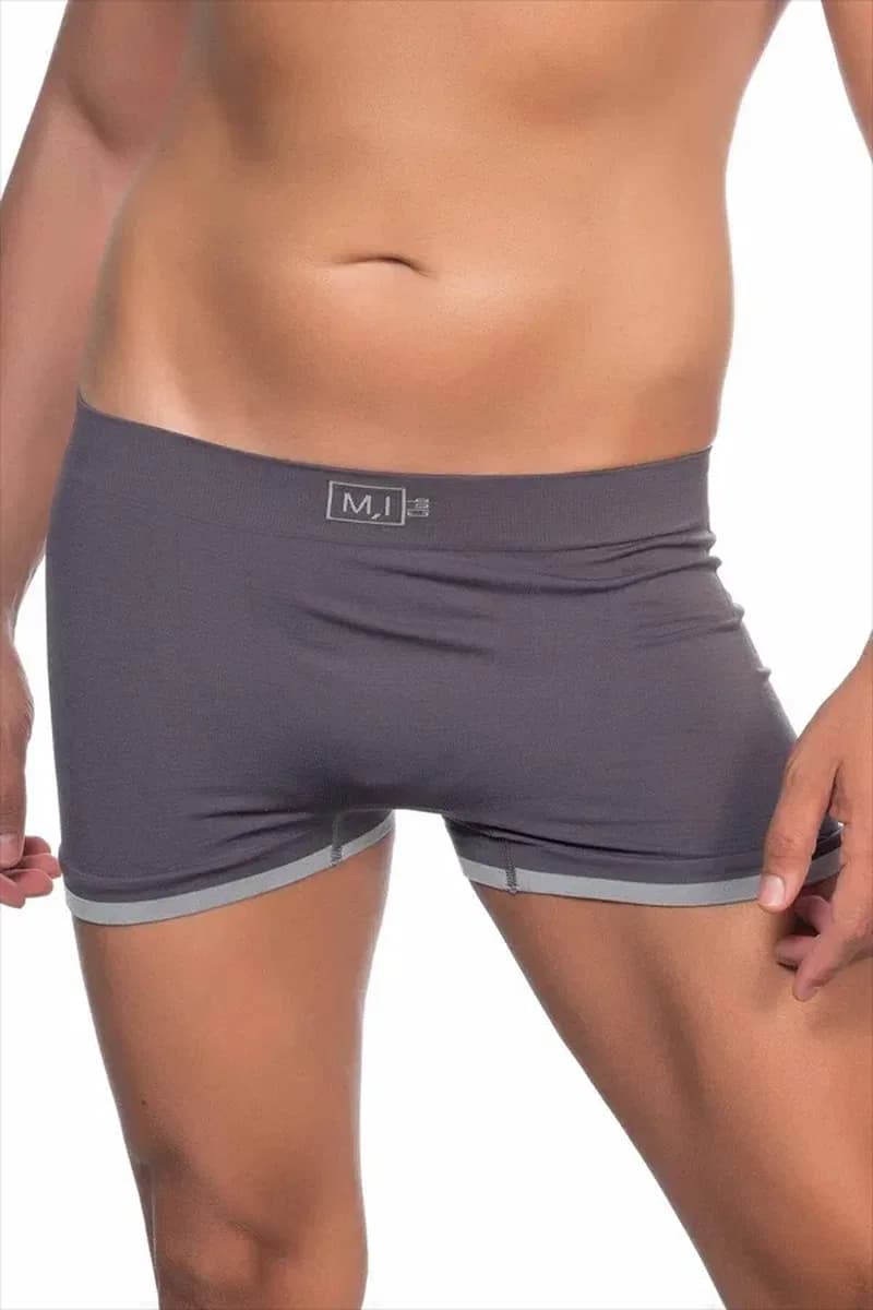 Antrasit MI 2104 Soft Erkek Boxer
