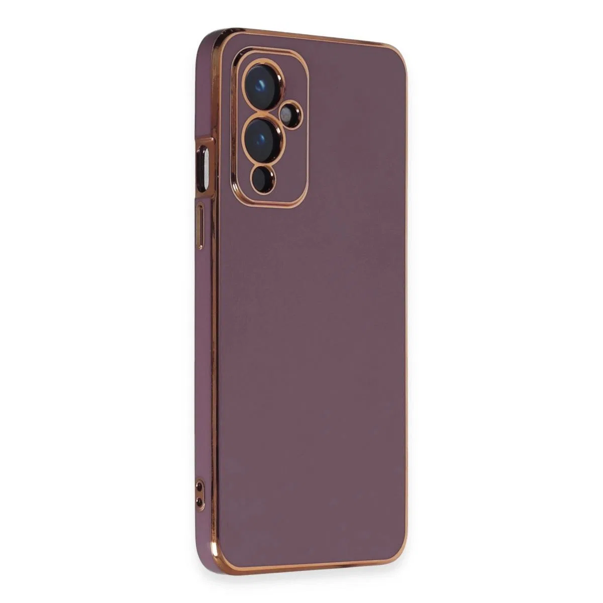 One Plus 9 Kılıf Volet Silikon - Mor
