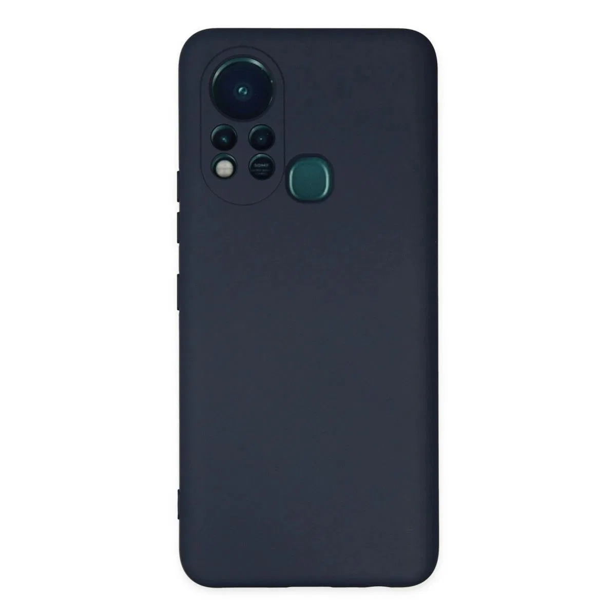 İnfinix Hot 11s Kılıf Nano İçi Kadife Silikon - Lacivert