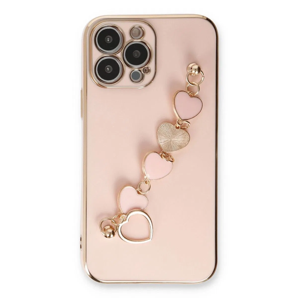 Apple İphone 14 Pro Kılıf Esila Silikon - Pudra