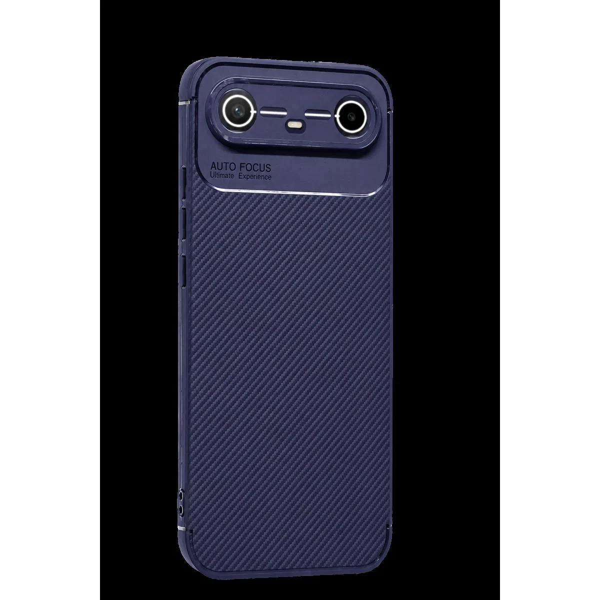 Tecno Spark Slim 5g Auto Focus Karbon Kapak - Lacivert