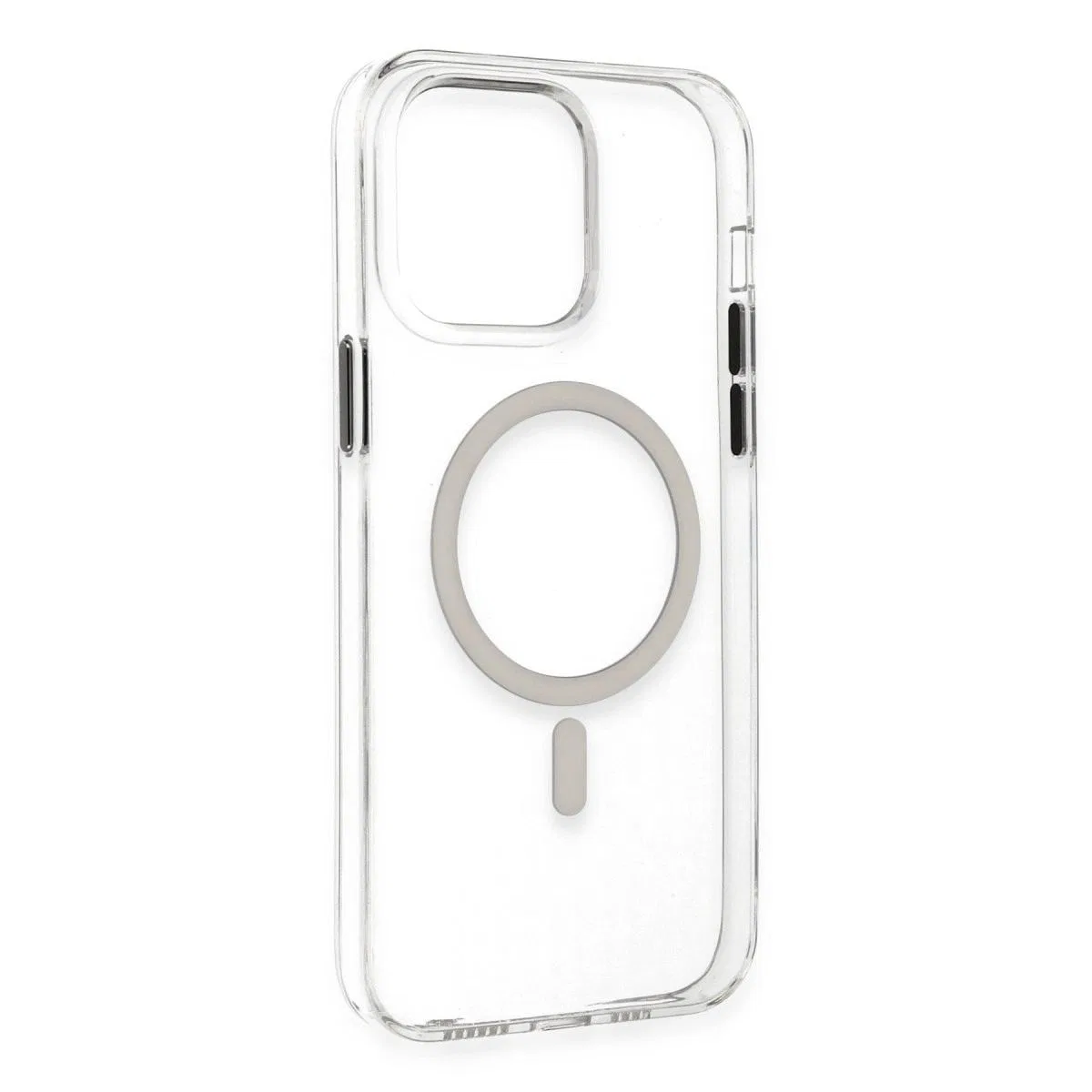 Apple İphone 14 Pro Max Kılıf Tron Şeffaf Magsafe Kapak - Şeffaf