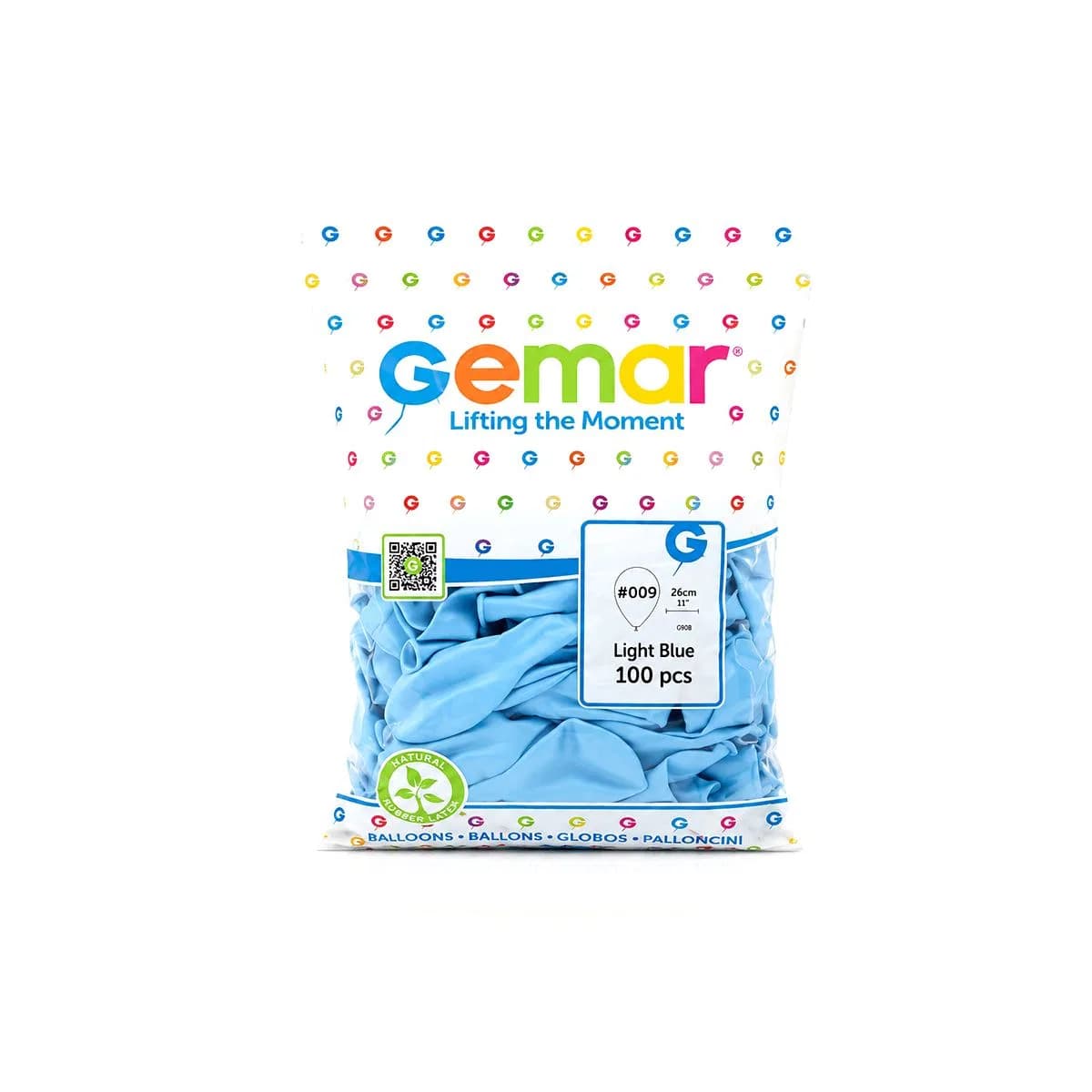 Açık Mavi 10 İnç (26 cm) Latex Balon 100'lü
