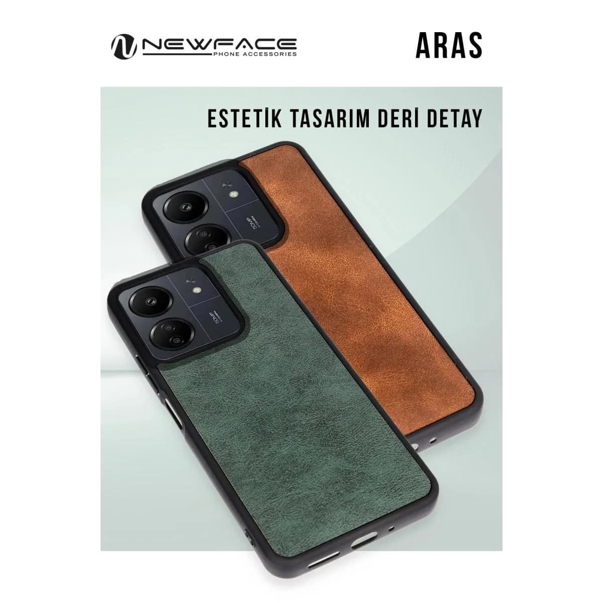 Samsung Galaxy A56 Kılıf Aras Deri Kapak - Kırmızı