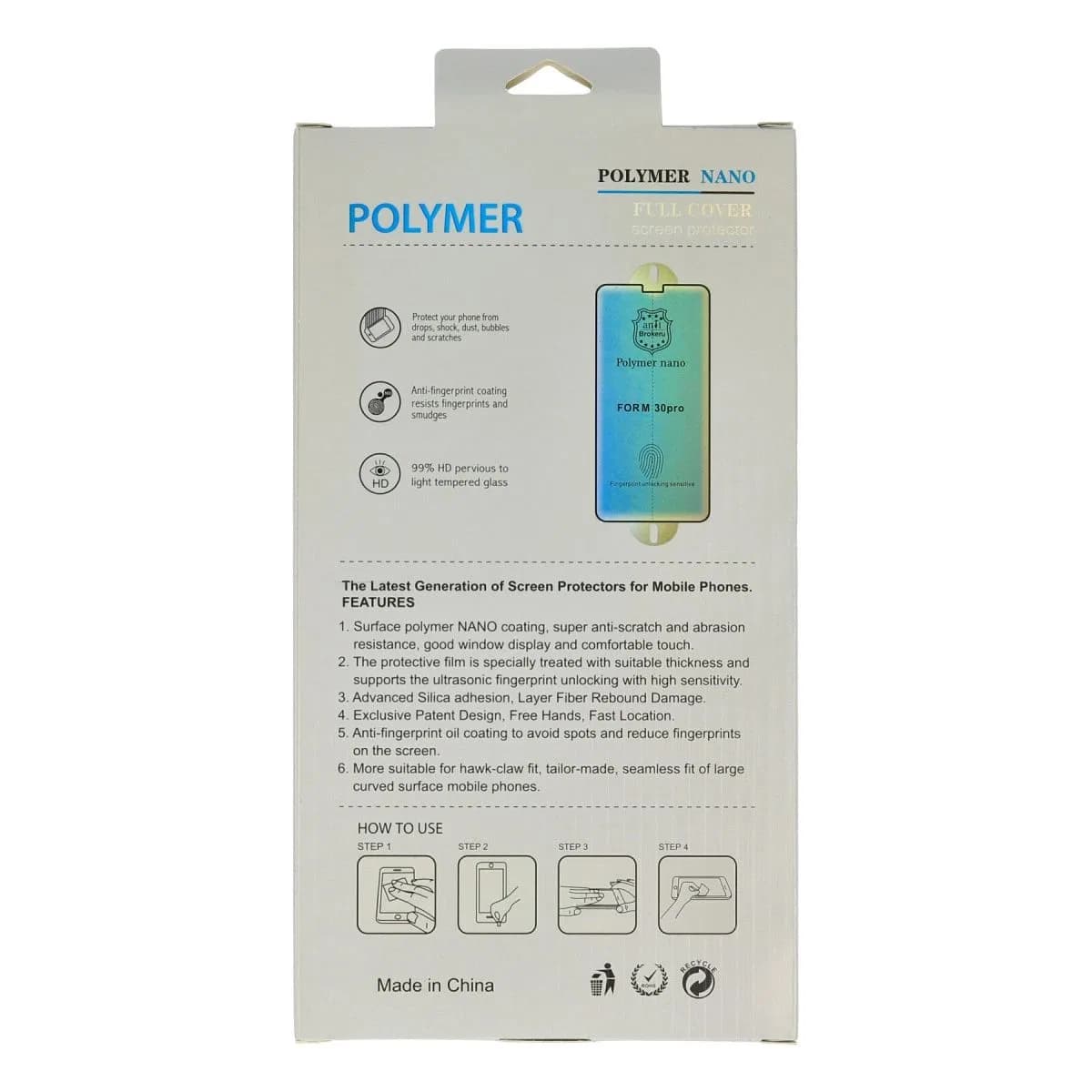 Samsung Galaxy Note 20 Polymer Nano Ekran Koruyucu