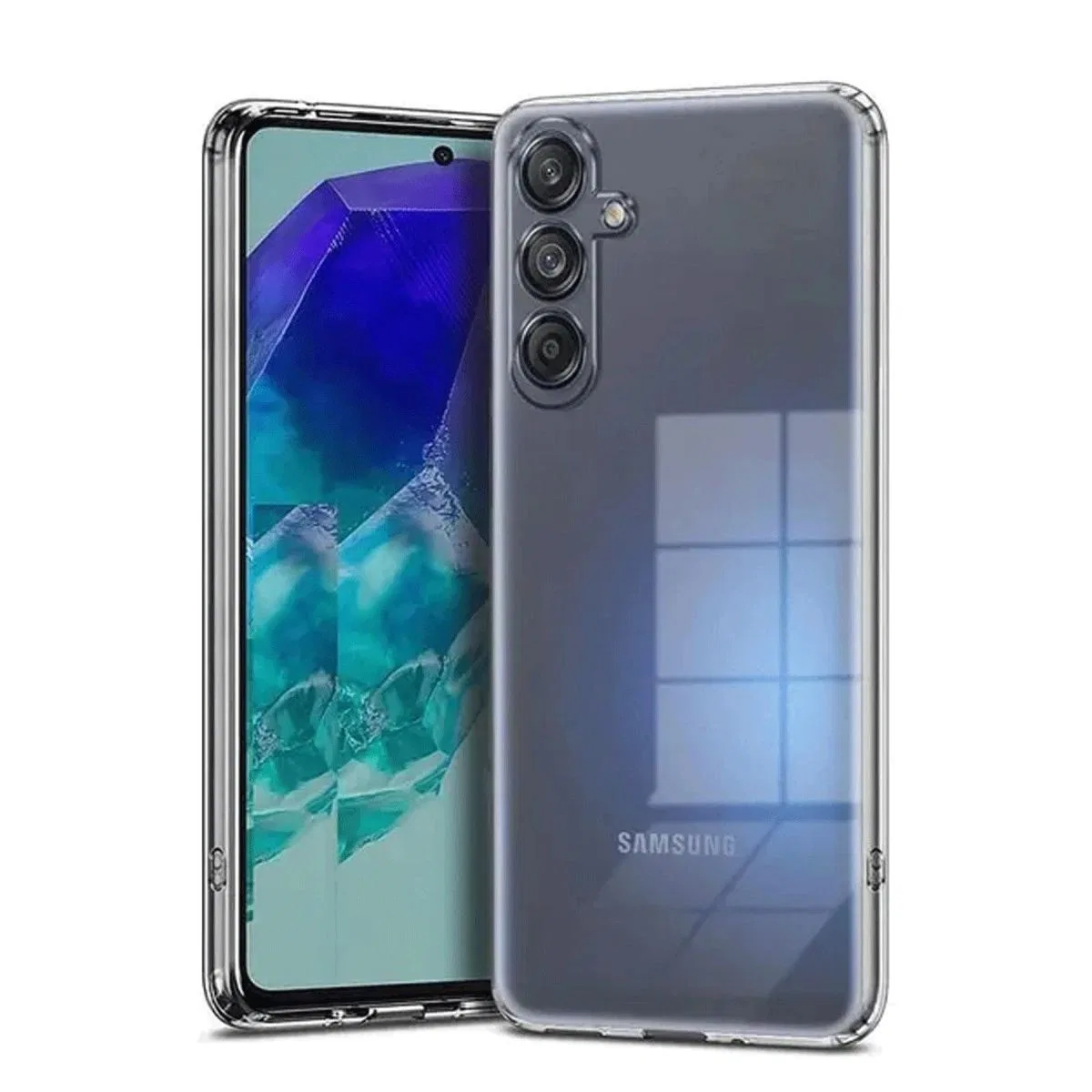 Samsung Galaxy A36 Kılıf Lüx Şeffaf Silikon