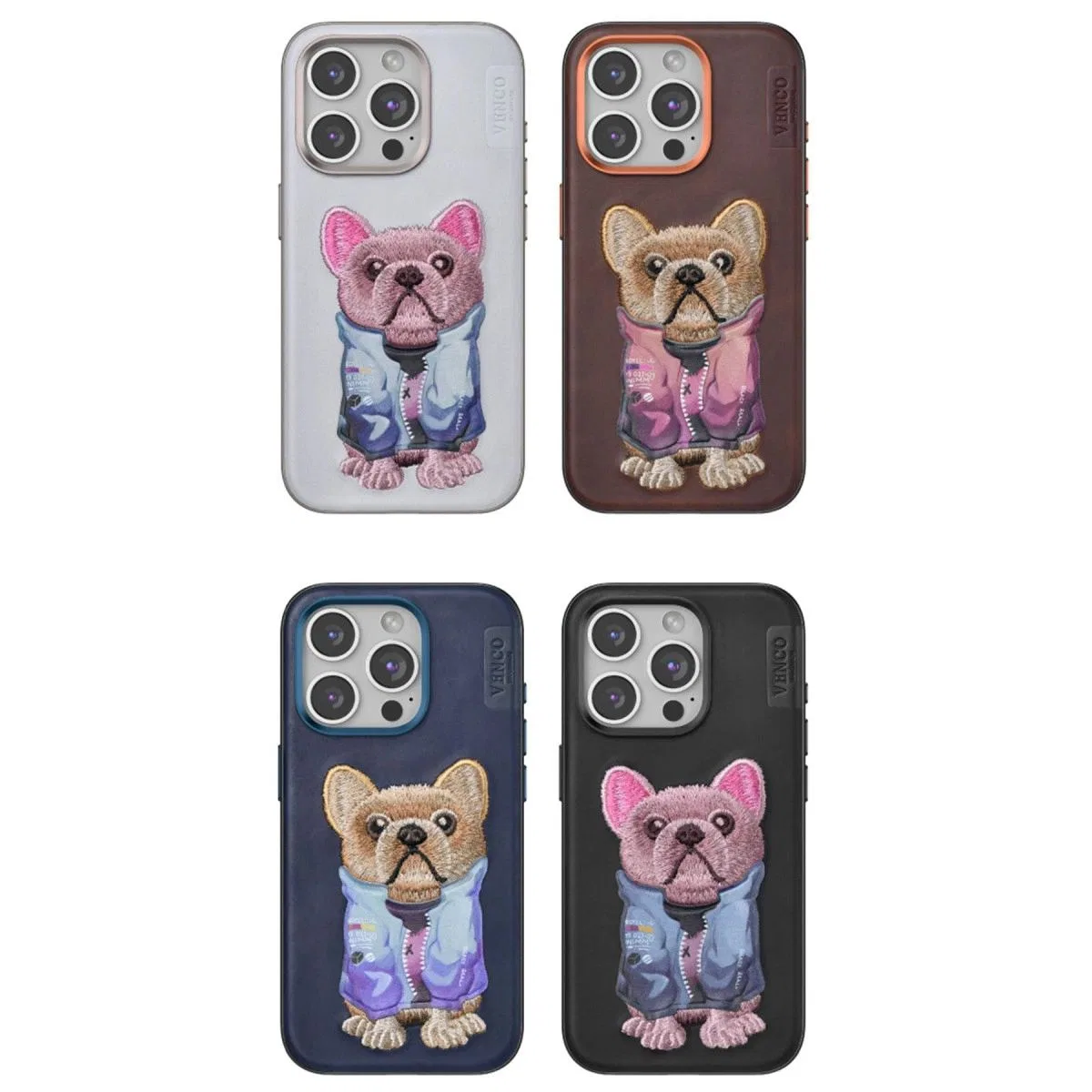 Venco Apple İphone 15 Pro Max Cute Desenli Kapak - Lacivert