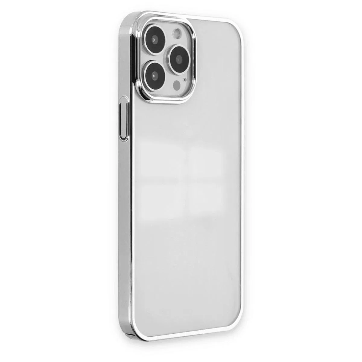 Apple İphone 14 Pro Kılıf Element Silikon - Gümüş