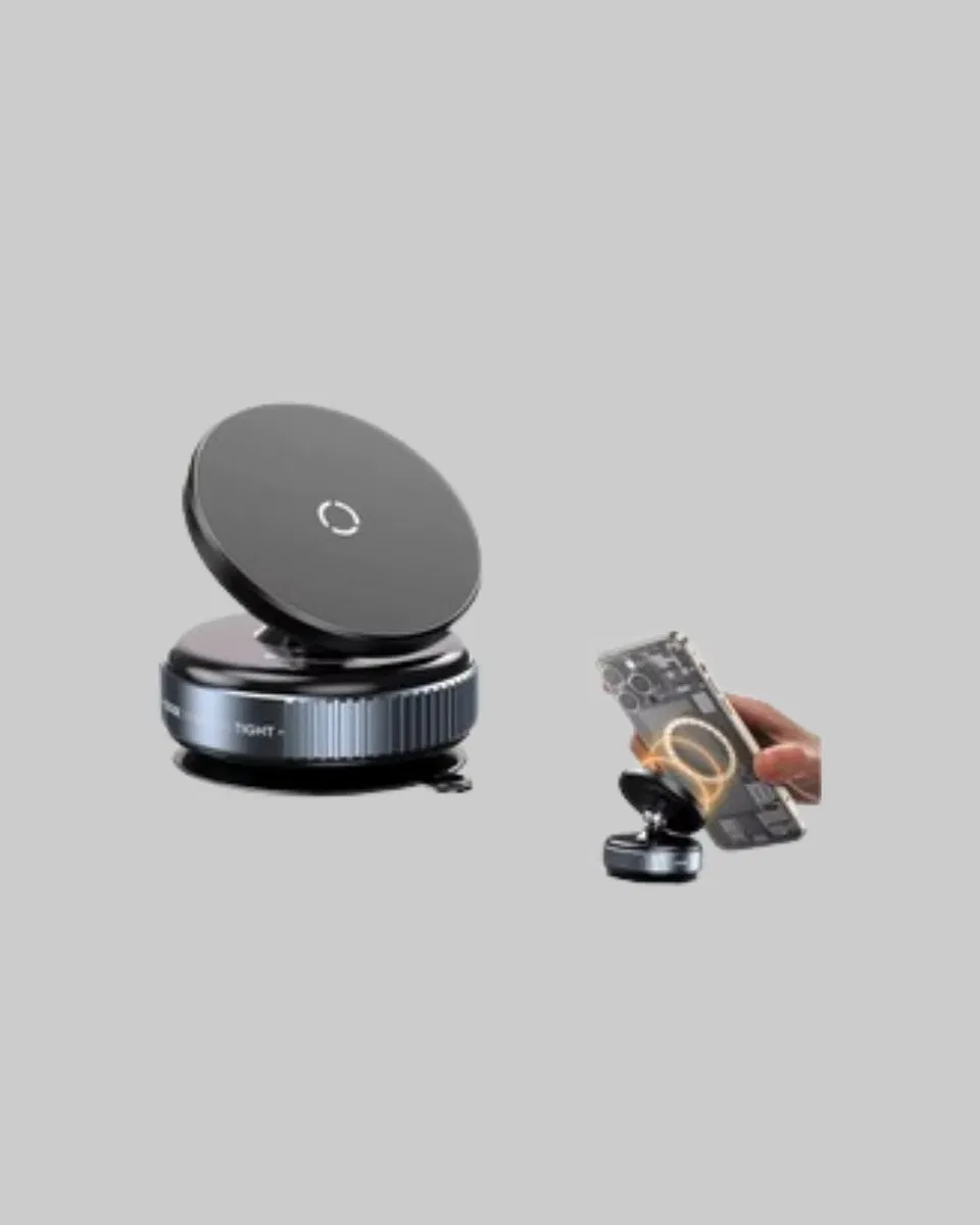 Araç İçi Telefon Tutucu Güçlü Manyetik Vakumlu Model