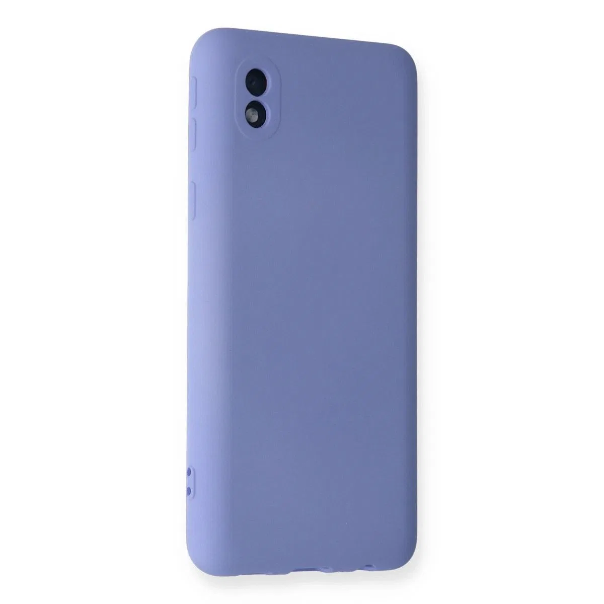 Samsung Galaxy A01 Core Kılıf Nano İçi Kadife Silikon - Lila