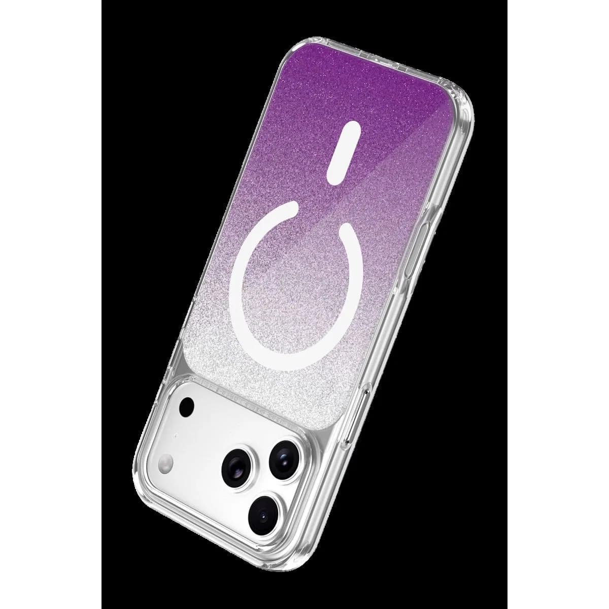 Onegif Apple İphone 17 Pro Sora Simli Magsafe Kapak - Mor