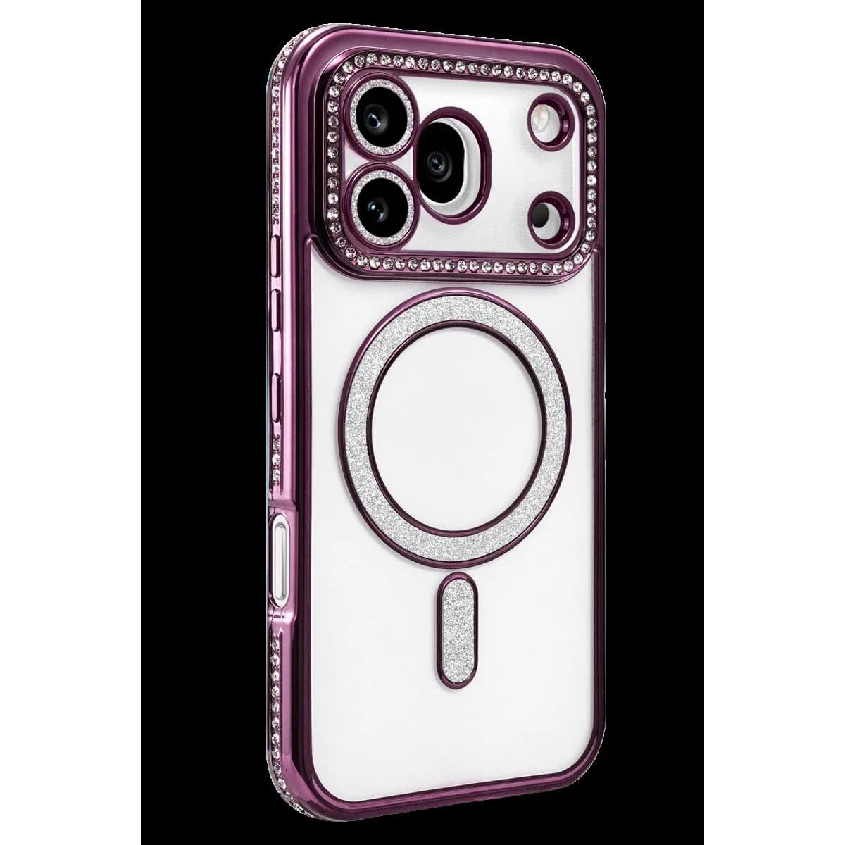 Huawei Honor 600 Pro Joke Simli Magneticsafe Kılıf - Derin Mor