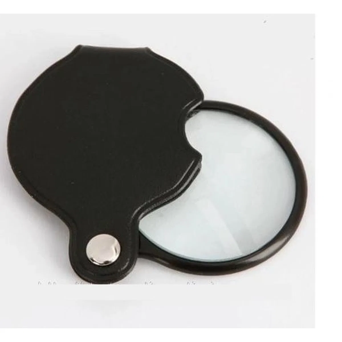 5x50mmmini Büyüteç, cepte Taşınan, optik Lens Katlanabilir Deri Kaplamaxx1051