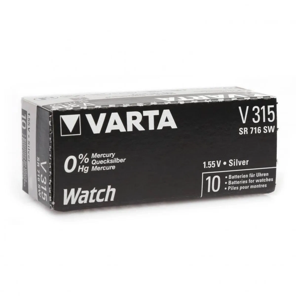Renata 315 Sr716sw 1. 55v Alkalin Saat Pili 10 Adet