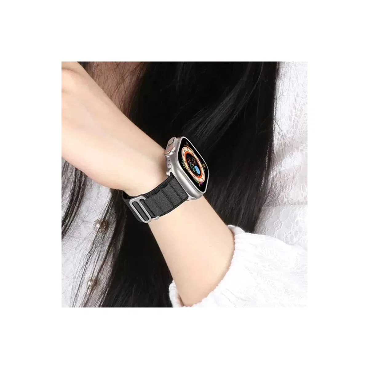 Apple Watch 42mm Mountain Kordon - Sarı