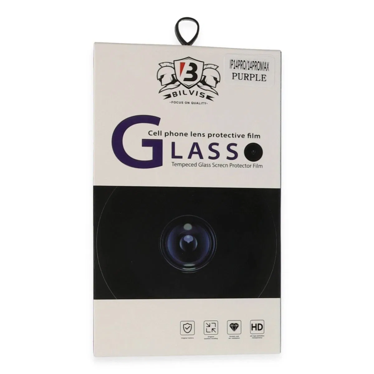 Apple İphone 14 Pro Max Bilvis Titan Kamera Lens - Derin Mor