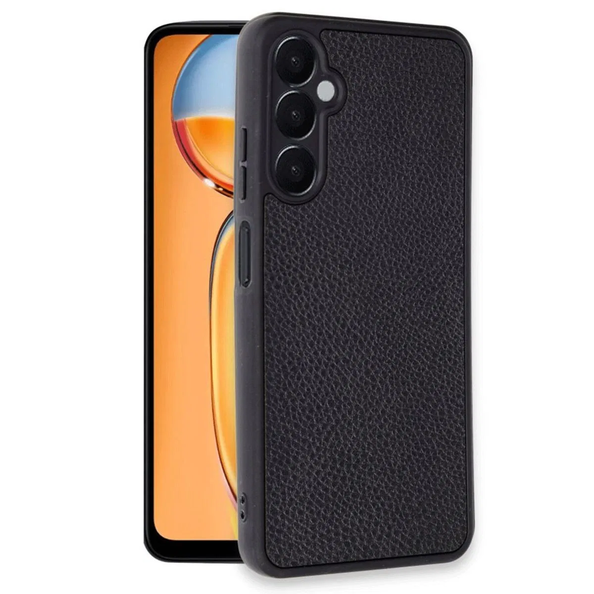 Samsung Galaxy A26 Kılıf Aras Deri Kapak - Siyah