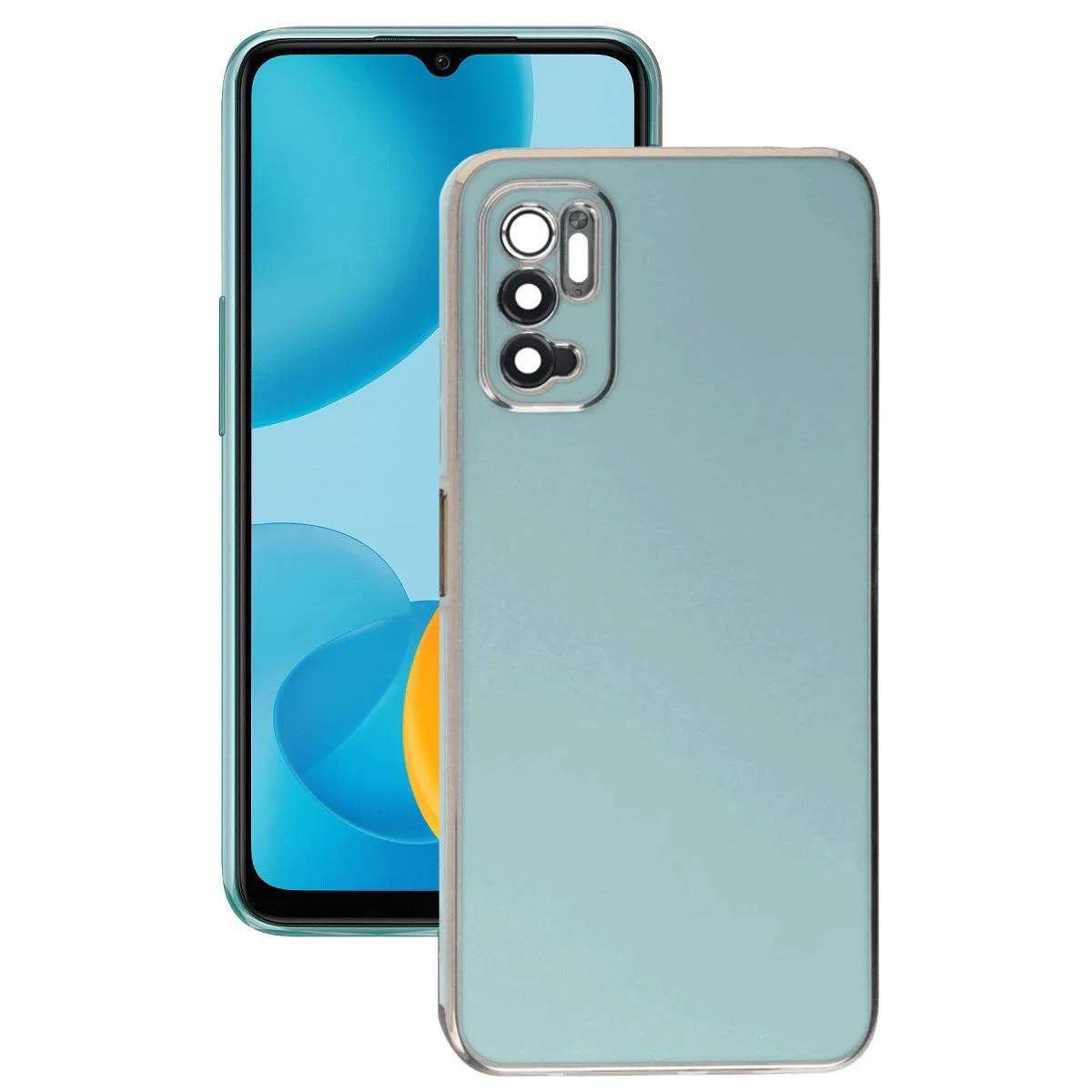 Xiaomi Redmi Note 11 Se Kılıf Volet Silikon - Açık Yeşil