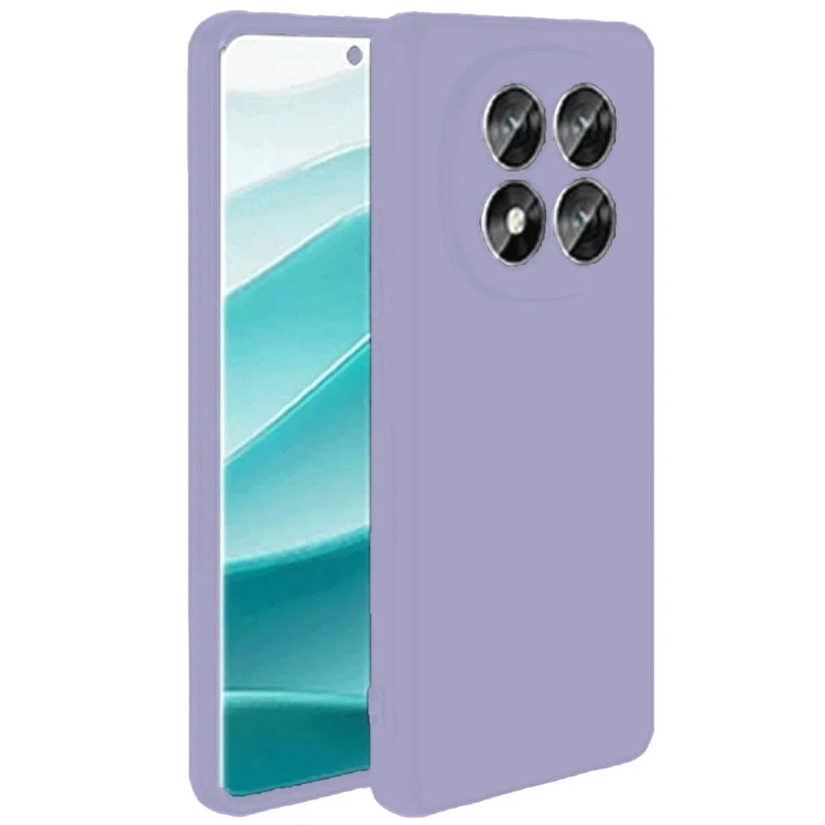 Xiaomi Redmi Note 14 Pro 4g Kılıf First Silikon - Lila