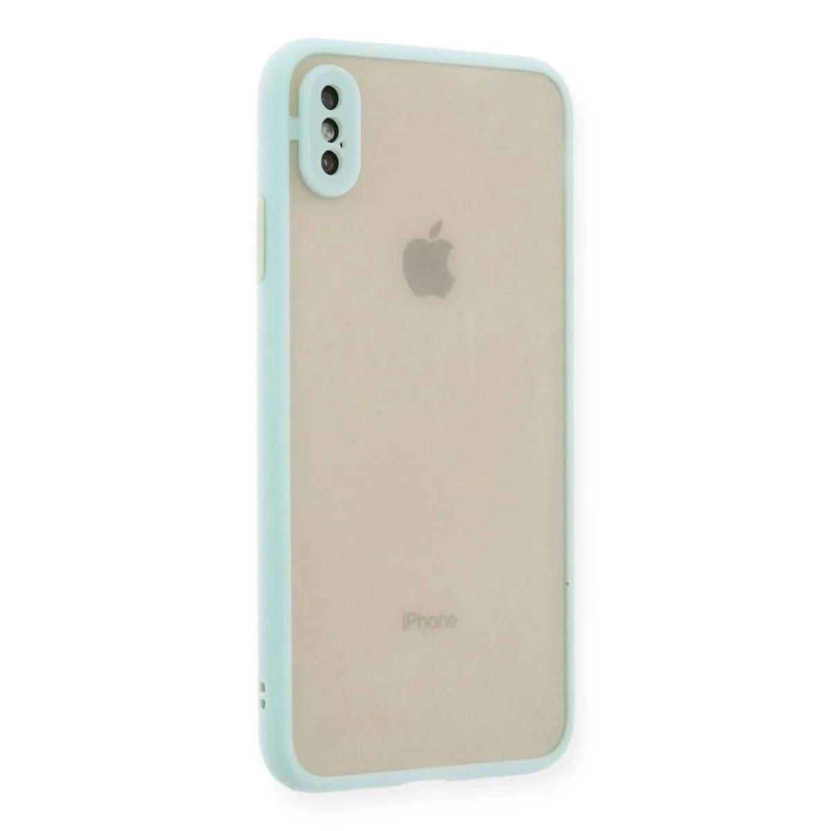 Apple İphone X Kılıf Montreal Silikon Kapak - Turkuaz