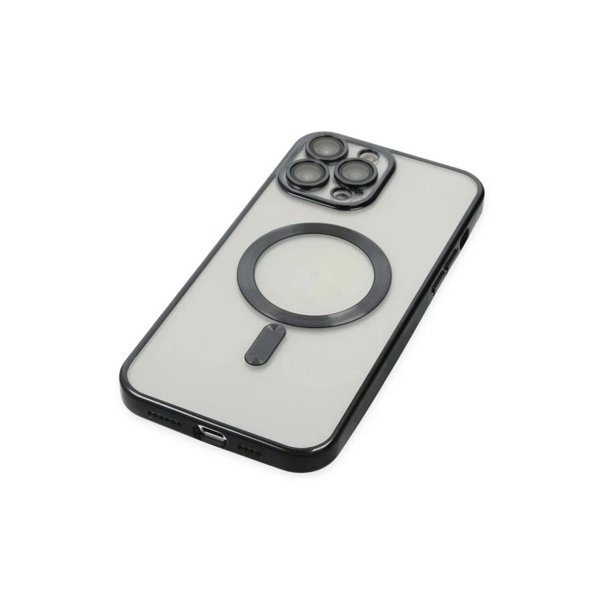 Apple İphone 14 Pro Kılıf Kross Magneticsafe Kapak - Siyah