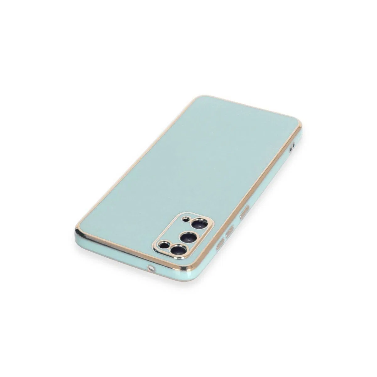 Newface Samsung Galaxy S20 Kılıf Volet Silikon - Açık Yeşil