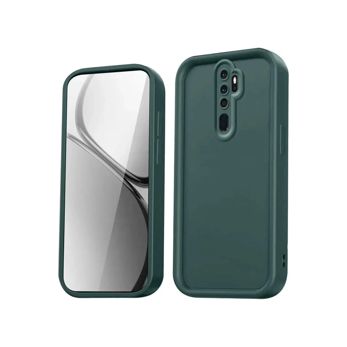 Xiaomi Redmi Note 8 Pro Kılıf Viera Silikon - Koyu Yeşil