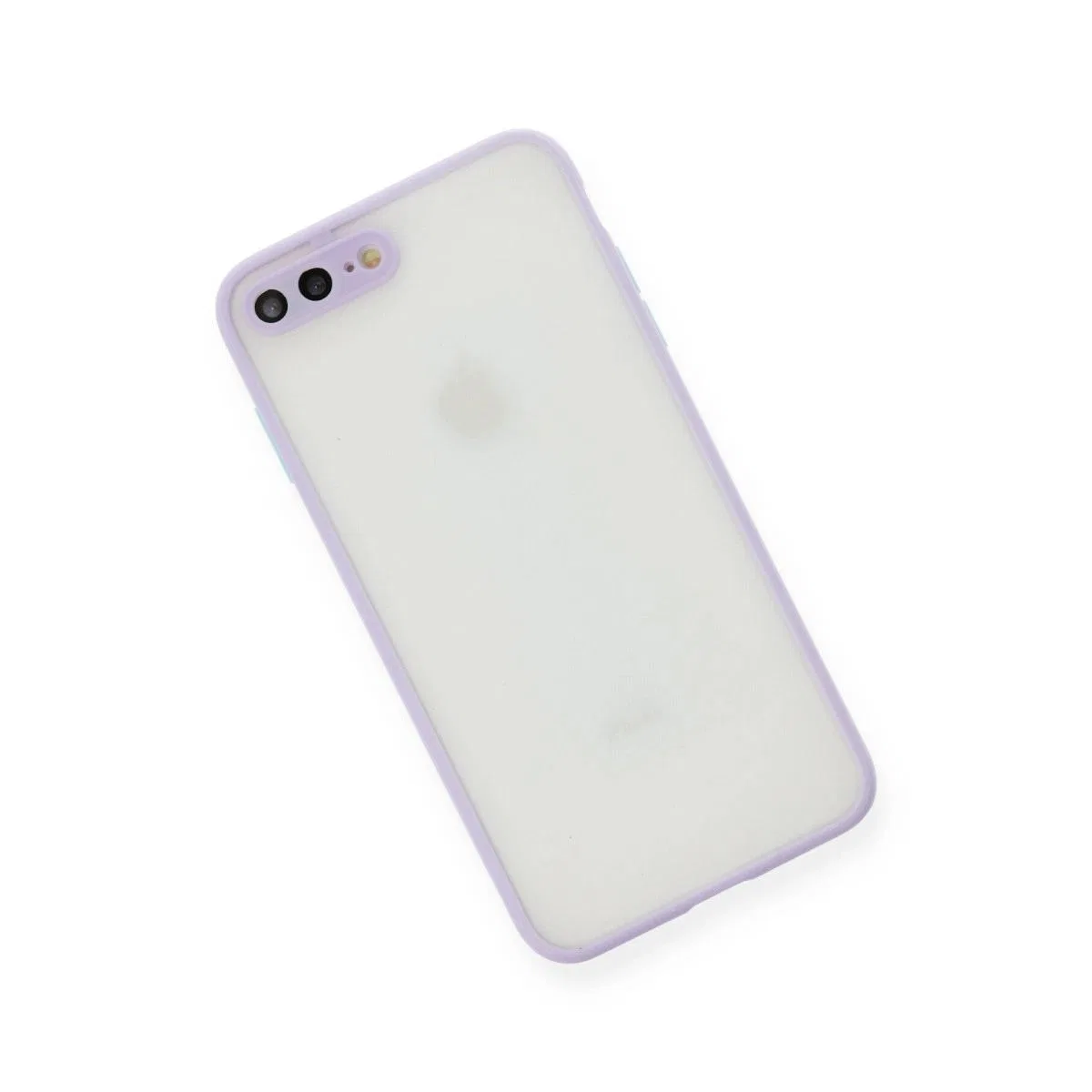 Apple İphone 7 Plus Kılıf Montreal Silikon Kapak - Mor