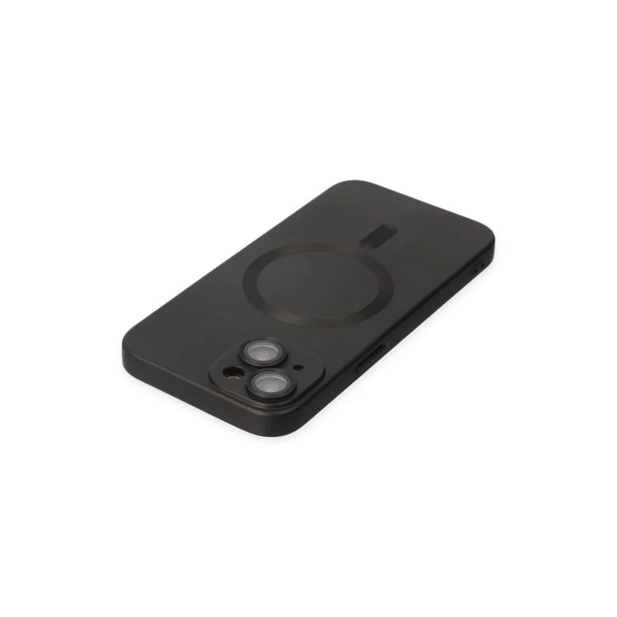 Apple İphone 14 Plus Kılıf Moshi Lens Magneticsafe Silikon - Siyah