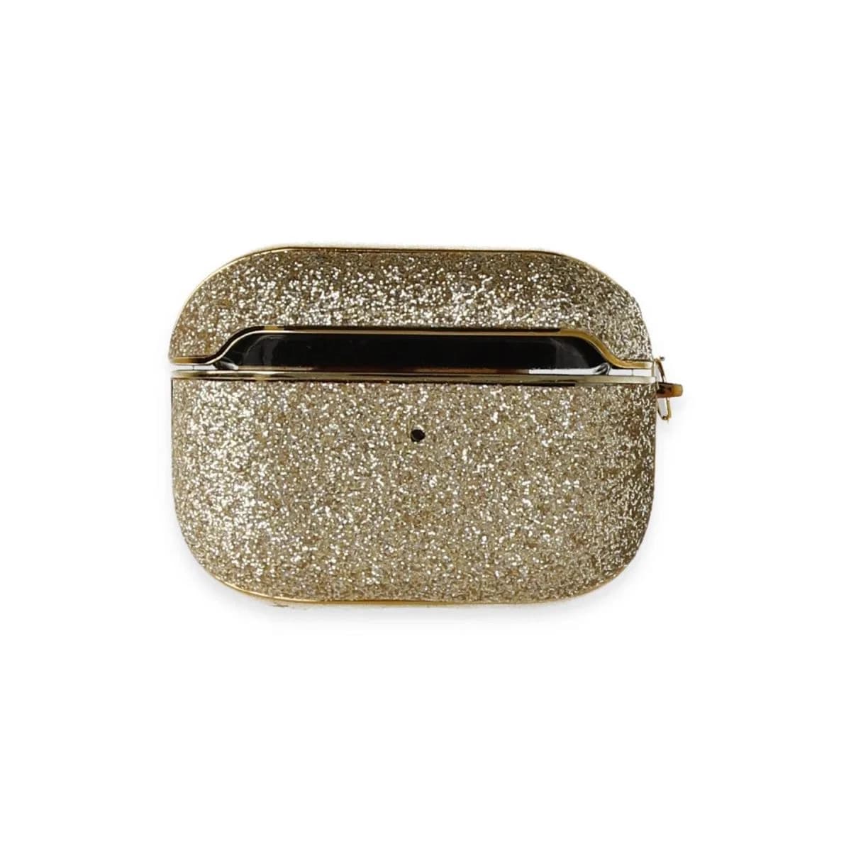 Apple Airpods Pro (1. nesil) Spell Simli Kılıf - Gold