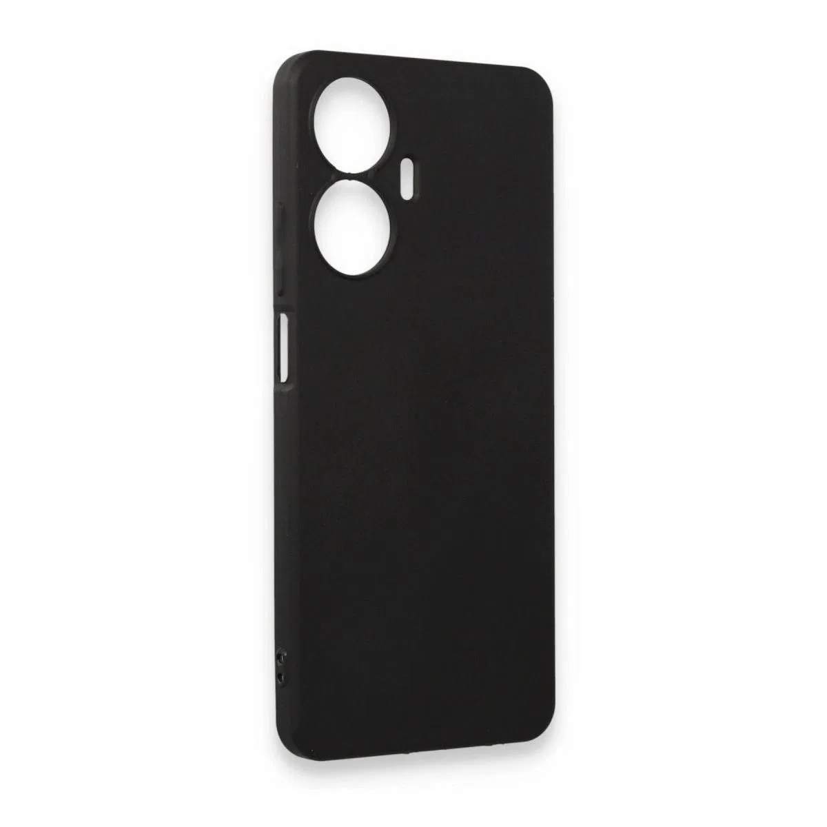 Realme C55 Kılıf First Silikon - Siyah