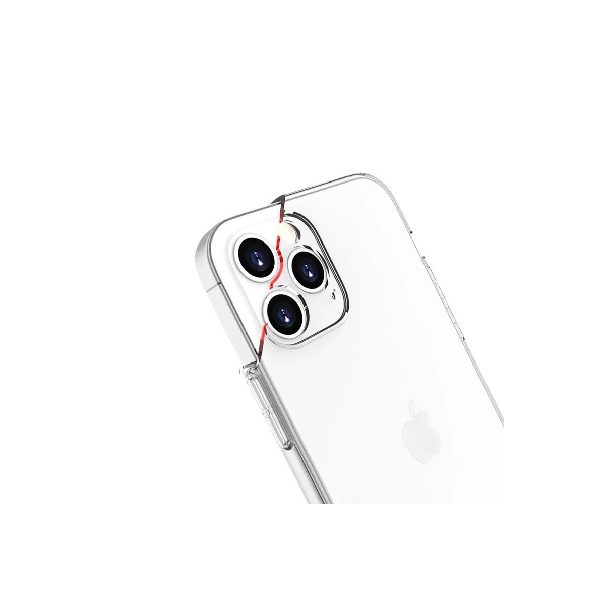 Apple İphone 13 Pro Kılıf Lüx Şeffaf Silikon